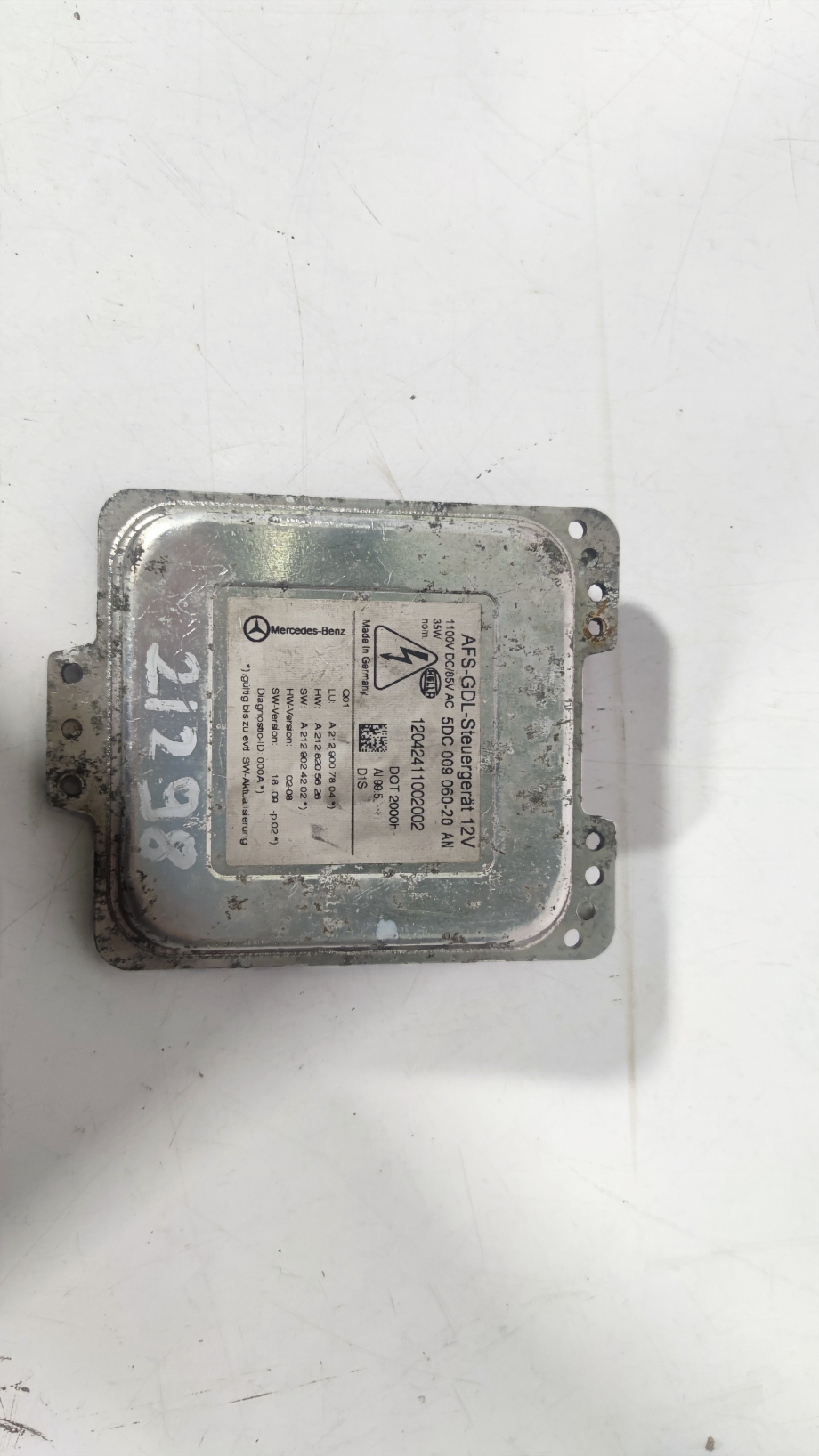 Mercedes E W212 moodul / module