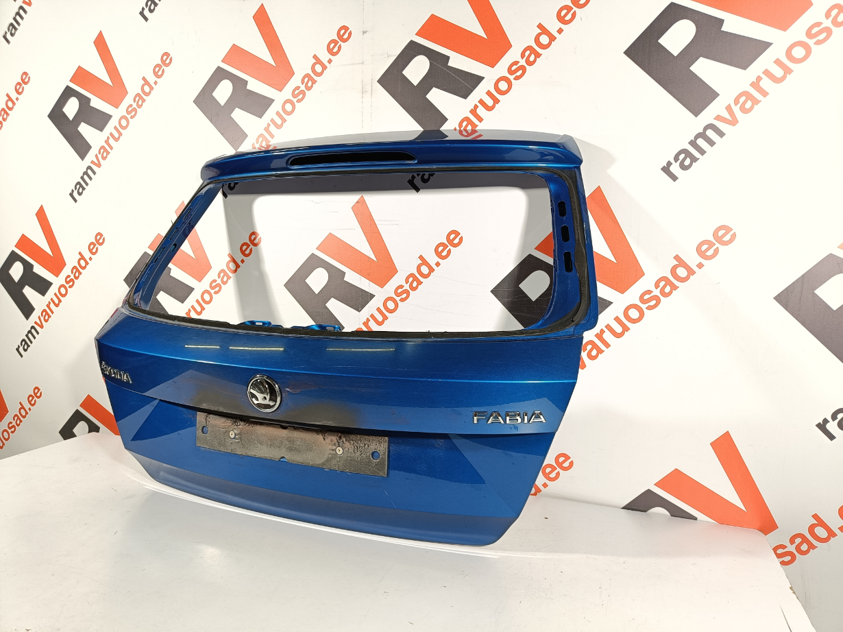 Skoda Fabia tagaluuk / trunk lid - pilt 3
