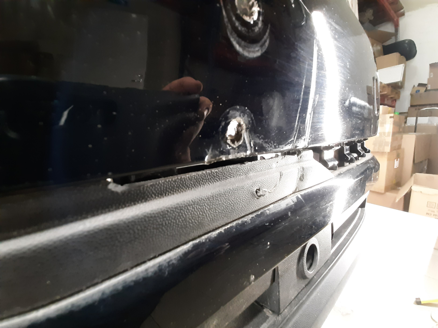 VW Touareg esi stange / front bumper - pilt 4